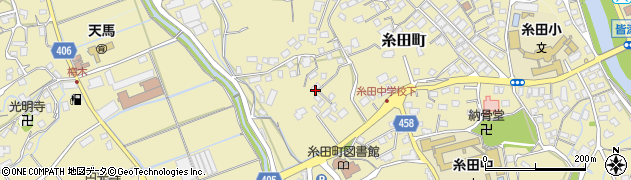 福岡県田川郡糸田町2163周辺の地図