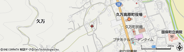 愛媛県上浮穴郡久万高原町久万1311周辺の地図