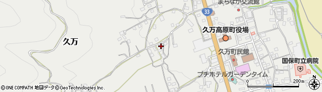 愛媛県上浮穴郡久万高原町久万1316周辺の地図