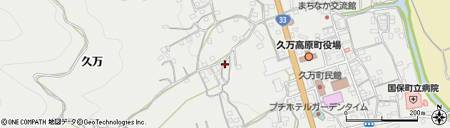 愛媛県上浮穴郡久万高原町久万1319周辺の地図