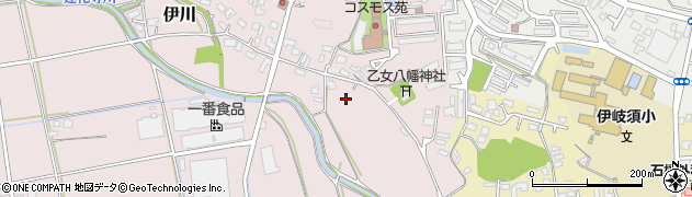 福岡県飯塚市伊川1282周辺の地図