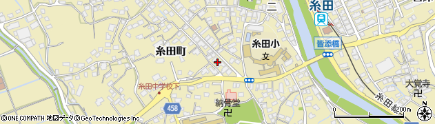 福岡県田川郡糸田町3287周辺の地図