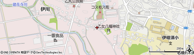 福岡県飯塚市伊川1272周辺の地図