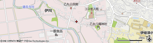 福岡県飯塚市伊川1183周辺の地図