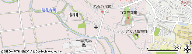 福岡県飯塚市伊川1162周辺の地図