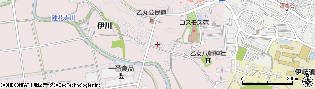 福岡県飯塚市伊川1186周辺の地図
