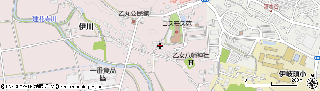 福岡県飯塚市伊川1268周辺の地図
