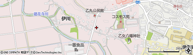 福岡県飯塚市伊川1187周辺の地図
