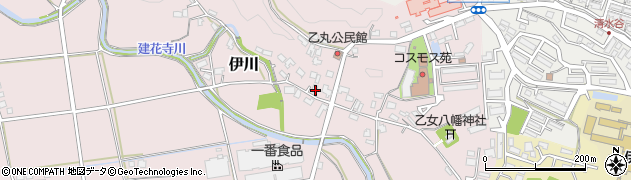 福岡県飯塚市伊川1189周辺の地図