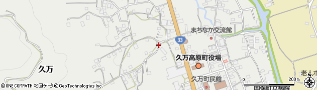 愛媛県上浮穴郡久万高原町久万1275周辺の地図
