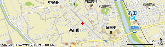 福岡県田川郡糸田町3280-1周辺の地図