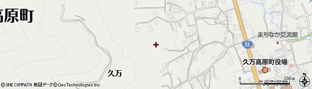 愛媛県上浮穴郡久万高原町久万1151周辺の地図