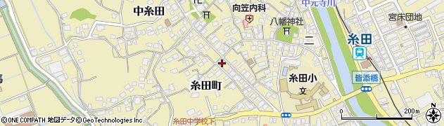 福岡県田川郡糸田町3280周辺の地図