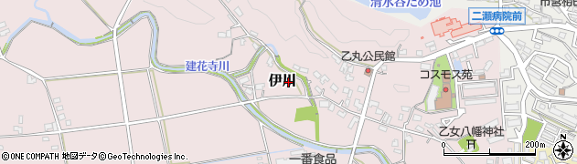 福岡県飯塚市伊川1134周辺の地図