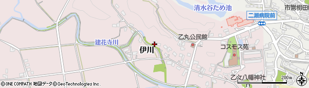 福岡県飯塚市伊川1136周辺の地図