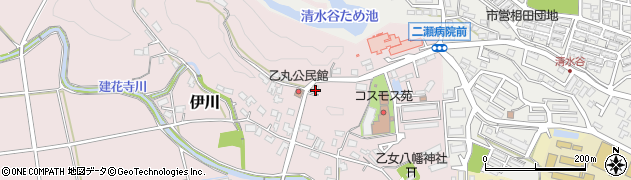 福岡県飯塚市伊川1198周辺の地図