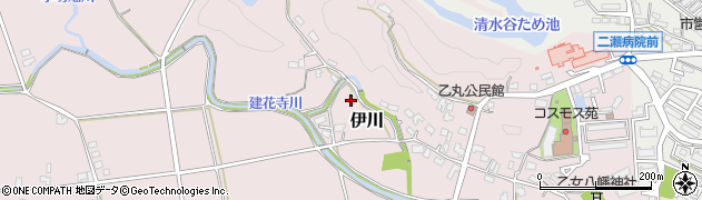 福岡県飯塚市伊川1102周辺の地図