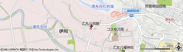 福岡県飯塚市伊川1217周辺の地図