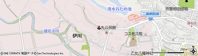 福岡県飯塚市伊川1222周辺の地図