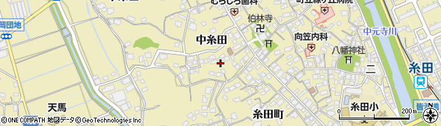 福岡県田川郡糸田町2374周辺の地図