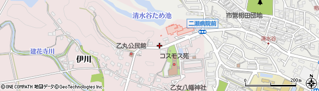 福岡県飯塚市伊川1208周辺の地図