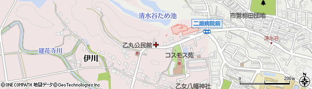福岡県飯塚市伊川1210周辺の地図