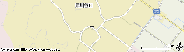 福岡県京都郡みやこ町犀川谷口116周辺の地図