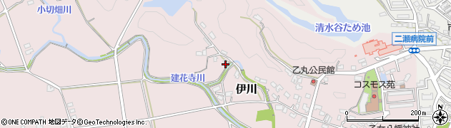 福岡県飯塚市伊川1090周辺の地図