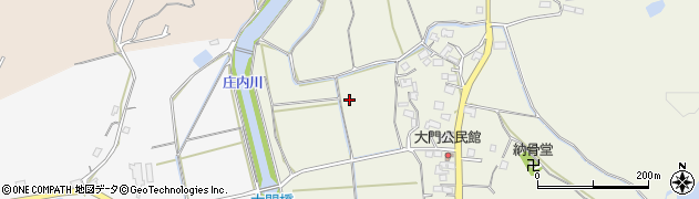 福岡県飯塚市大門周辺の地図