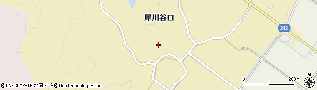福岡県京都郡みやこ町犀川谷口112周辺の地図
