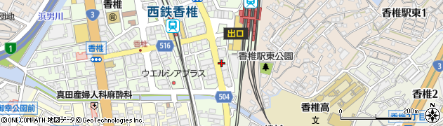 コルチトーン補聴器株式会社　九州支店周辺の地図