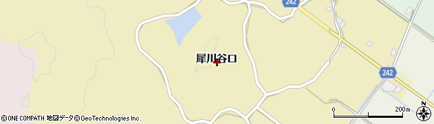 福岡県京都郡みやこ町犀川谷口周辺の地図