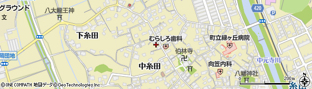 福岡県田川郡糸田町2426周辺の地図