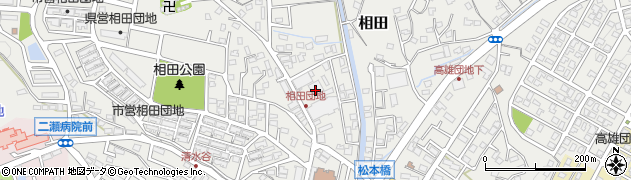 福岡県飯塚市相田240周辺の地図