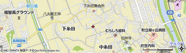 福岡県田川郡糸田町2444周辺の地図