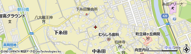 福岡県田川郡糸田町2448周辺の地図
