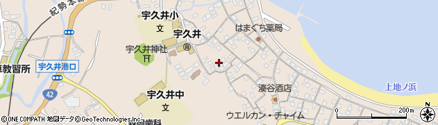 天理教　宇久井分教会周辺の地図