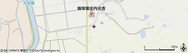 福岡県飯塚市庄内元吉21周辺の地図