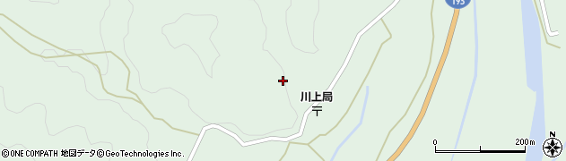 徳島県海陽町（海部郡）神野（後丸谷）周辺の地図