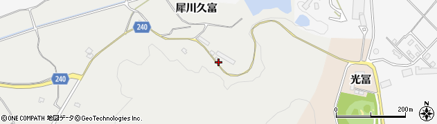 福岡県京都郡みやこ町犀川久富1379周辺の地図