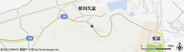 福岡県京都郡みやこ町犀川久富1380周辺の地図