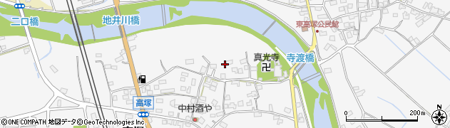 福岡県築上郡築上町高塚602周辺の地図