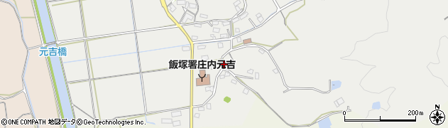 福岡県飯塚市庄内元吉172周辺の地図