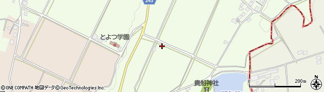 部落解放同盟豊津支部周辺の地図