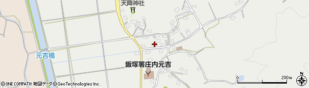 福岡県飯塚市庄内元吉287周辺の地図
