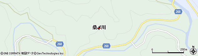 高知県南国市桑ノ川周辺の地図