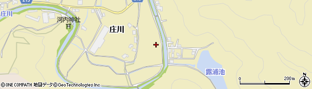和歌山県西牟婁郡白浜町庄川周辺の地図