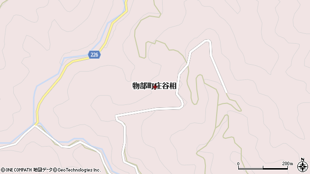 〒781-4413 高知県香美市物部町庄谷相の地図
