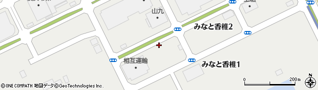 福岡県福岡市東区みなと香椎周辺の地図