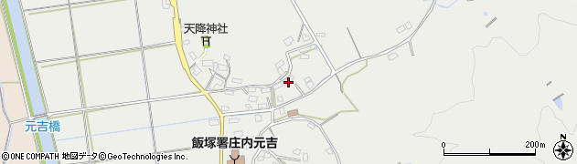 福岡県飯塚市庄内元吉159周辺の地図